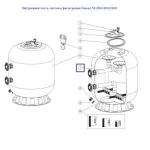 Муфта ПВХ Effast RERMGE040F редукційна, з зовнішньою і внутрішньою різьбою d1-1/4"х1-1/2"