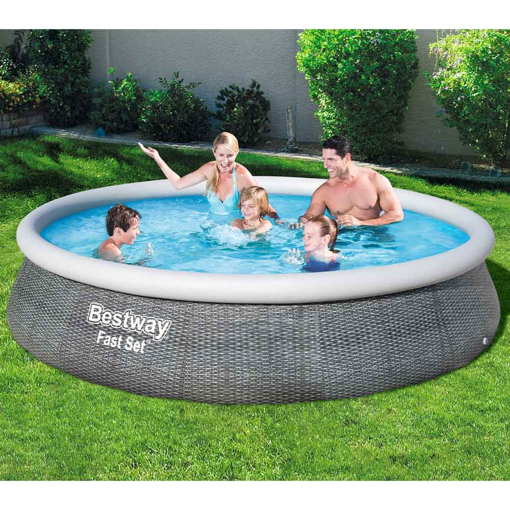 Надувний басейн Bestway 57376 (396x84 см) з картриджним фільтром - Зображення 4