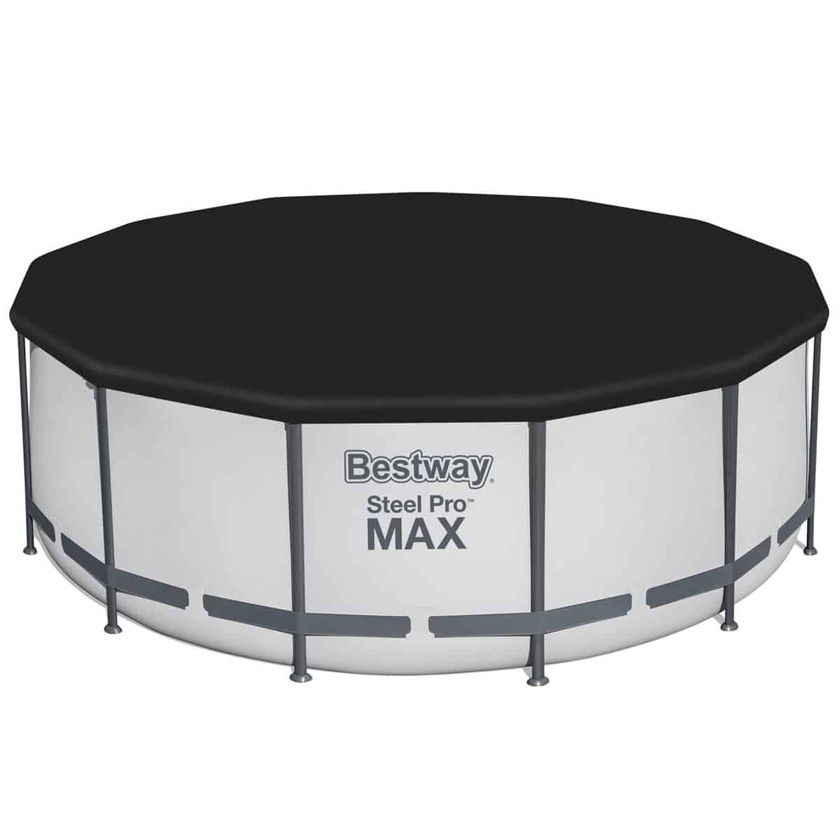 Каркасний басейн Bestway 5618W (396х122 см) з картриджним фільтром, драбиною та захисним тентом - Зображення 3