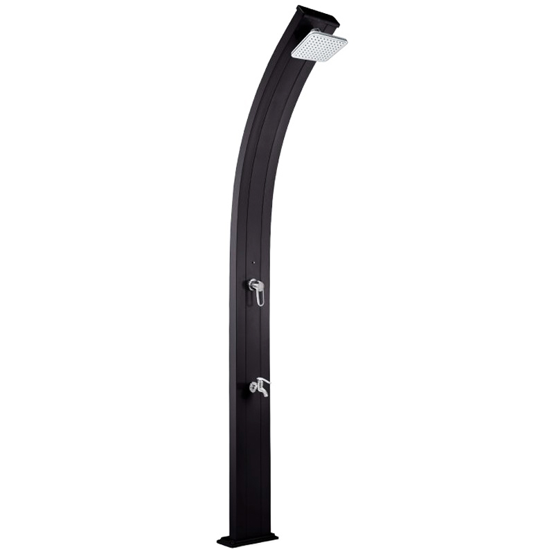 Душ сонячний Aquaviva Spring з мийкою для ніг, антрацит DS-A122NO, 30 л