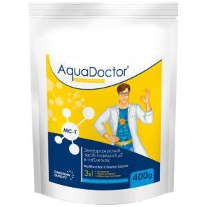 Хлор для басейну 3 в 1 AquaDoctor MC-T 0.4 кг (таблетки по 200 г)