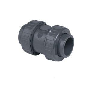 Зворотний клапан ПВХ Effast CDRCVD0500 пружинний, d50 мм