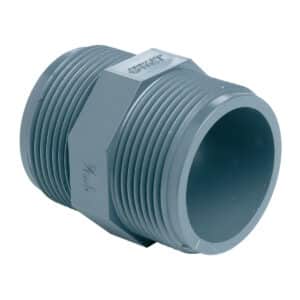 Ніпель перехідний ПВХ Effast d1-1/4"