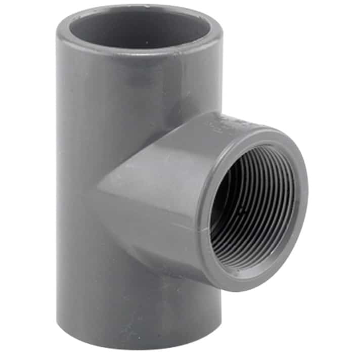 Трійник перехідний 90° ПВХ Hidroten 1002229, BP, d110 мм, 4"