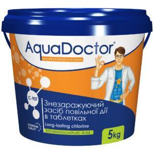 Хлор для басейну AquaDoctor C-90T 5 кг