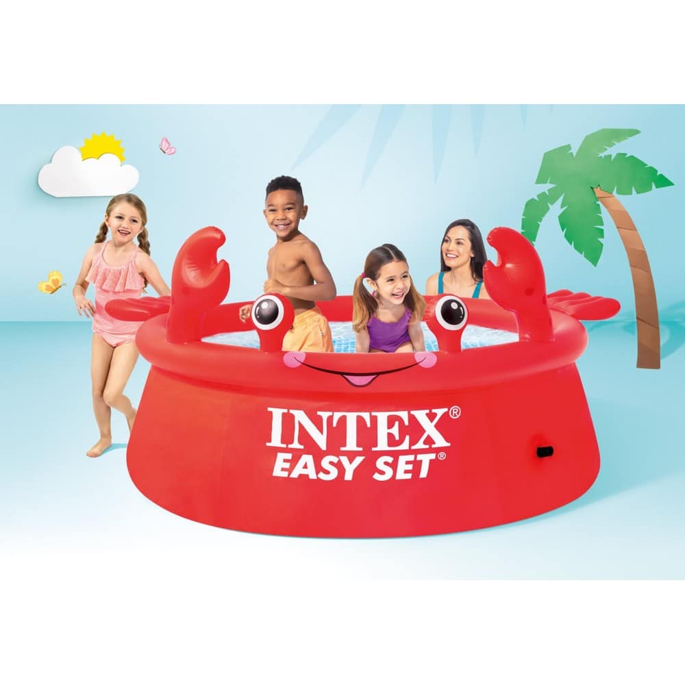 Дитячий надувний басейн Intex 26100 Краб (183х51 см) - Зображення 3