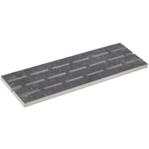 Переливна решітка Aquaviva Granito Black, 595x195x20 мм