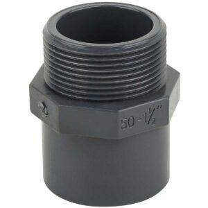 Муфта ПВХ Kripsol MR30 63.C редукційна, із зовнішньою різьбою d50-63х2"