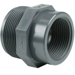 Перехідник різьбовий ПВХ Effast RERRIE032B, d1"x1/2"