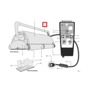 Ручка пилососу Aquabot Magnum A10611-SP