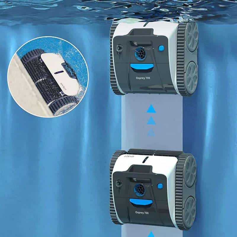 Бездротовий робот-пилосос для басейну Aquaviva Osprey 700 - Зображення 9