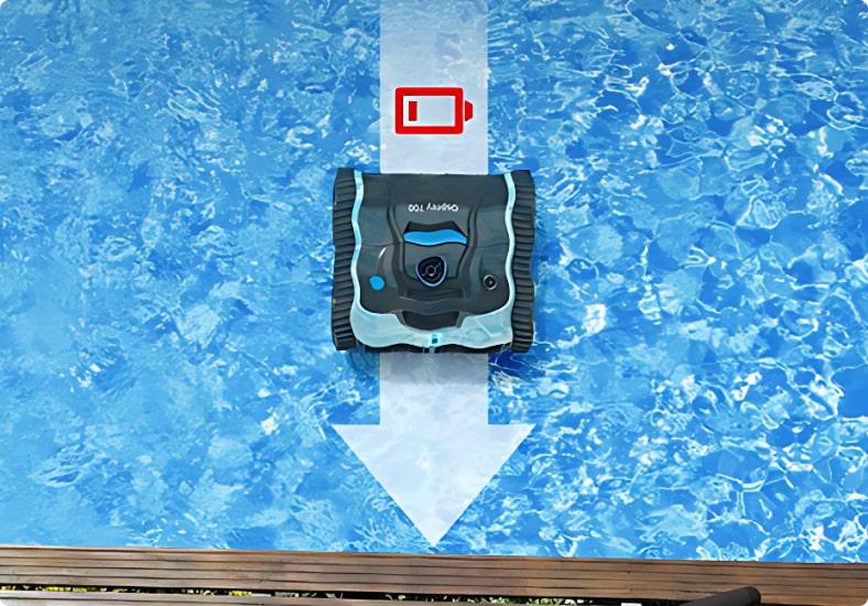 Бездротовий робот-пилосос для басейну Aquaviva Osprey 700 - Зображення 7