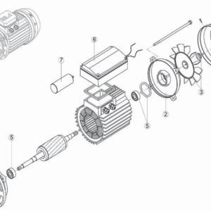 Кришка передня (фланець) насоса Kripsol NK-RMOT0001.00R MEC 63