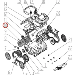 Гайка до пилососа Wybotics WY200