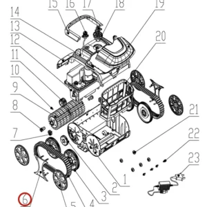 Бічна кришка до пилососа Wybotics WY200