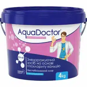 Дезінфектант на основі гіпохлориту кальцію AquaDoctor CH-65 4 кг