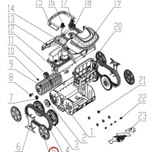 Ковпак колеса до пилососа Wybotics WY200