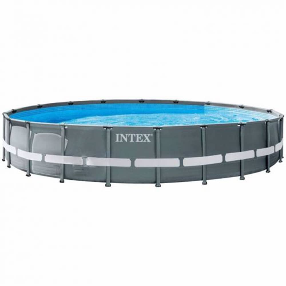 Каркасний басейн Intex 26334 ULTRA XTR (610х122 см) з пісочним фільтром, драбиною, підкладкою і тентом