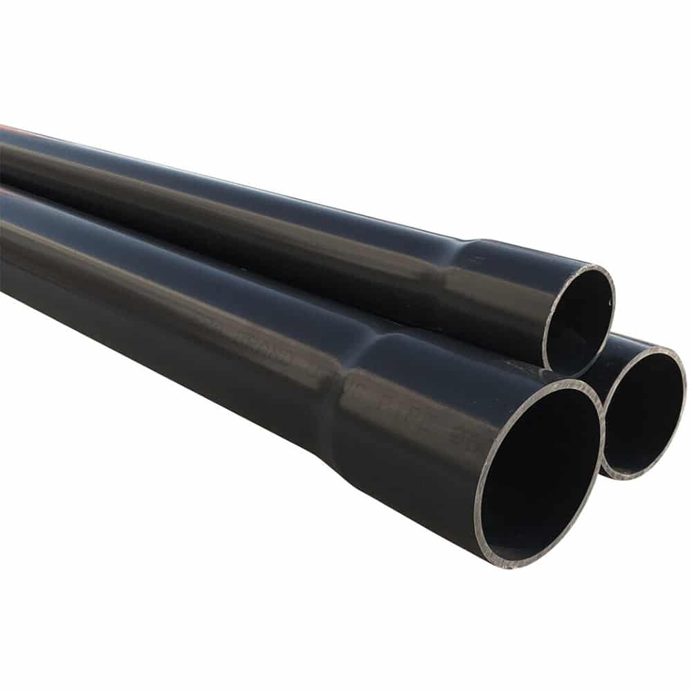 Труба ПВХ (PVC-U) напірна клейова Era PN6 d125 мм, 3 м, уцінка