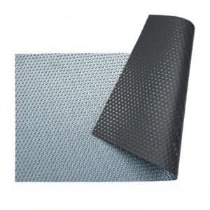 Солярне покриття Aquaviva Platinum Bubbles-Gray-5-300, ширина 3 м (50 пог. м), срібний/сірий