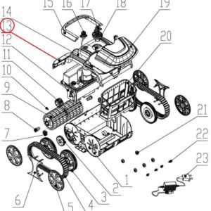 Герметичний блок датчика до пилососа Wybotics WY200 (B.WYBOT S1.05.002)
