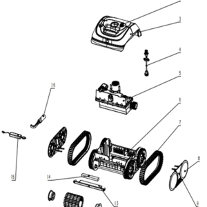 Кошик фільтра для робота-пилососа Wybotics C1 (B.OS7010C.05.001)