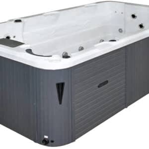Плавальний СПА-басейн Passion Spas Aquatic 1 Eco (400x228x126 см), Сріблясто-білий