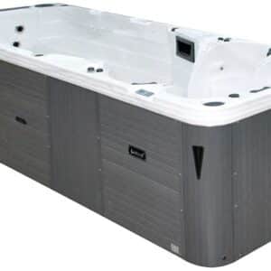 Плавальний СПА-басейн Passion Spas Aquatic 5 (580x228x155 см), Сріблясто-білий
