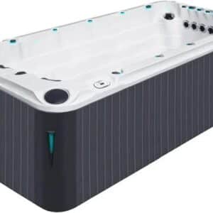Плавальний СПА-басейн Passion Spas Activity 2 Deep (549x226x152 см), Сріблясто-білий