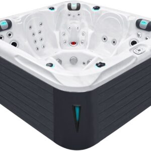 СПА-басейн Passion Spas Delight (213х213х91 см), Сріблясто-білий