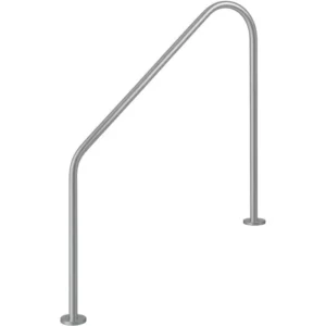 Поручень Flexinox 87162260 для римських сходів 2-BEND (1829 мм, фланець, AISI-316L)