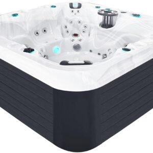 СПА-басейн Passion Spas Joy (225х225х91 см), Сріблясто-білий