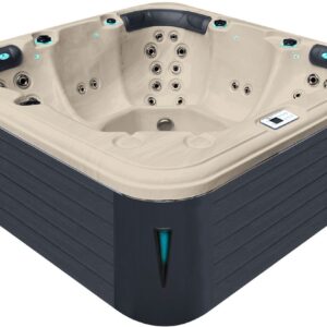 СПА-басейн Passion Spas Relax (204х204х85 см), Сірий обрій пустелі