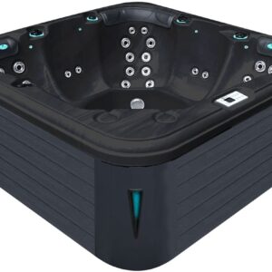 СПА-басейн Passion Spas Relax (204х204х85 см), Чорна перлина