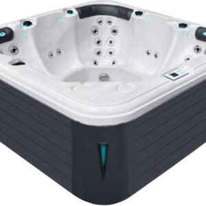 СПА-басейн Passion Spas Relax (204х204х85 см), Сріблясто-білий
