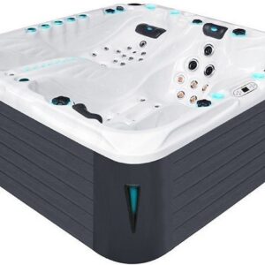 СПА-басейн Passion Spas Euphoria Mighty Wave (230x230x91 см), Сріблясто-білий