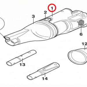 Блок мотора з акумулятором Kokido для пилососа Voltera 35