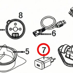 Блок зарядного пристрою USB Kokido для пилососу Telsa EV05