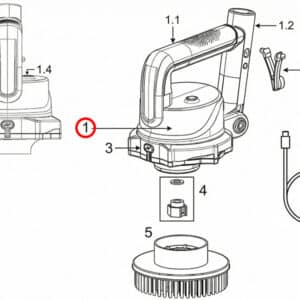Блок мотора з акумулятором Kokido SCRUBBY