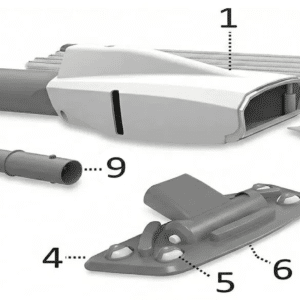 Набір труб Kokido для пилососа Telsa EV15, 5 шт. (EV15ASM01/GRY)