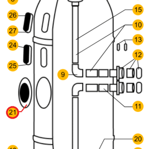 Кришка фільтра Aquaviva AP 450-930 мм