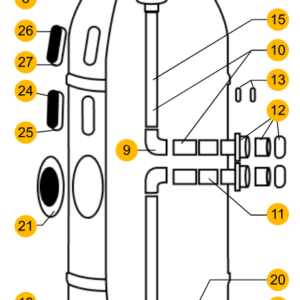 Прокладка кришки фільтра Aquaviva AP 450-930 мм