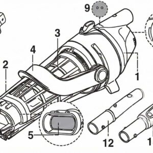 Зливний клапан на колбу Kokido для пилососа Voltera 56