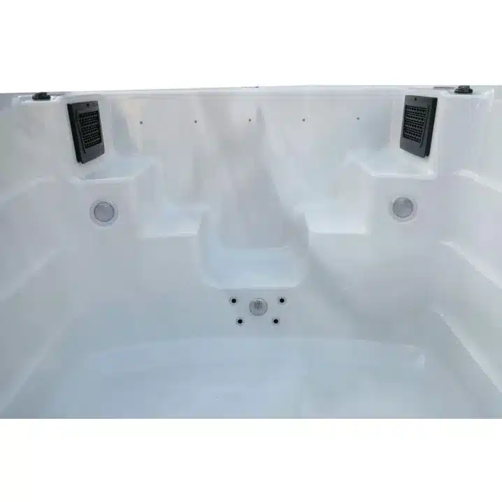Плавальний SPA басейн Aquajoy Infinity (780х228х150 см), Сріблясто-білий мармур - Зображення 3