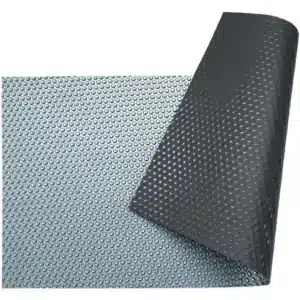 Солярне покриття Aquajoy Platinum Bubbles Gray 500 мкм, ширина 3 м (50 пог. м), сріблястий/сірий