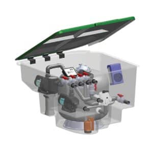 Комплексна фільтраційна установка Emaux EMD-14C (14 м3/год)