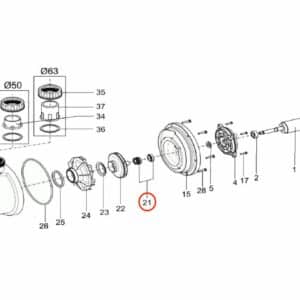 Комплект ущільнювачів насоса QP Starpump Pro (204745)