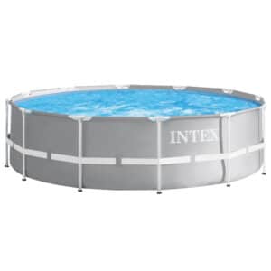 Каркасний басейн Intex 26718 Premium (366х122 см) з картриджним фільтром та драбиною, уцінка