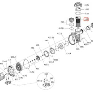 Кошик префільтра насоса Speck BADU Prime (292.1514.302)